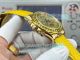 Swiss Replica Rolex Beach Daytona Diamond Bezel Yellow Leather Strap Watch (5)_th.jpg